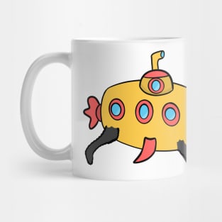 Submarine Puppy Mug